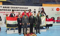 العراق يحرز المركز الثالث في بطولة العرب العاشرة بكرة السرعة